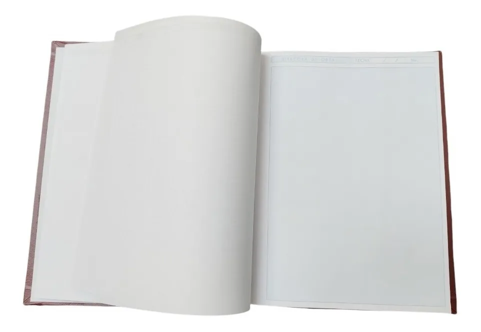 Bitácora De Obra Ingeniería Obra Construcción Tinta 100 Hojas