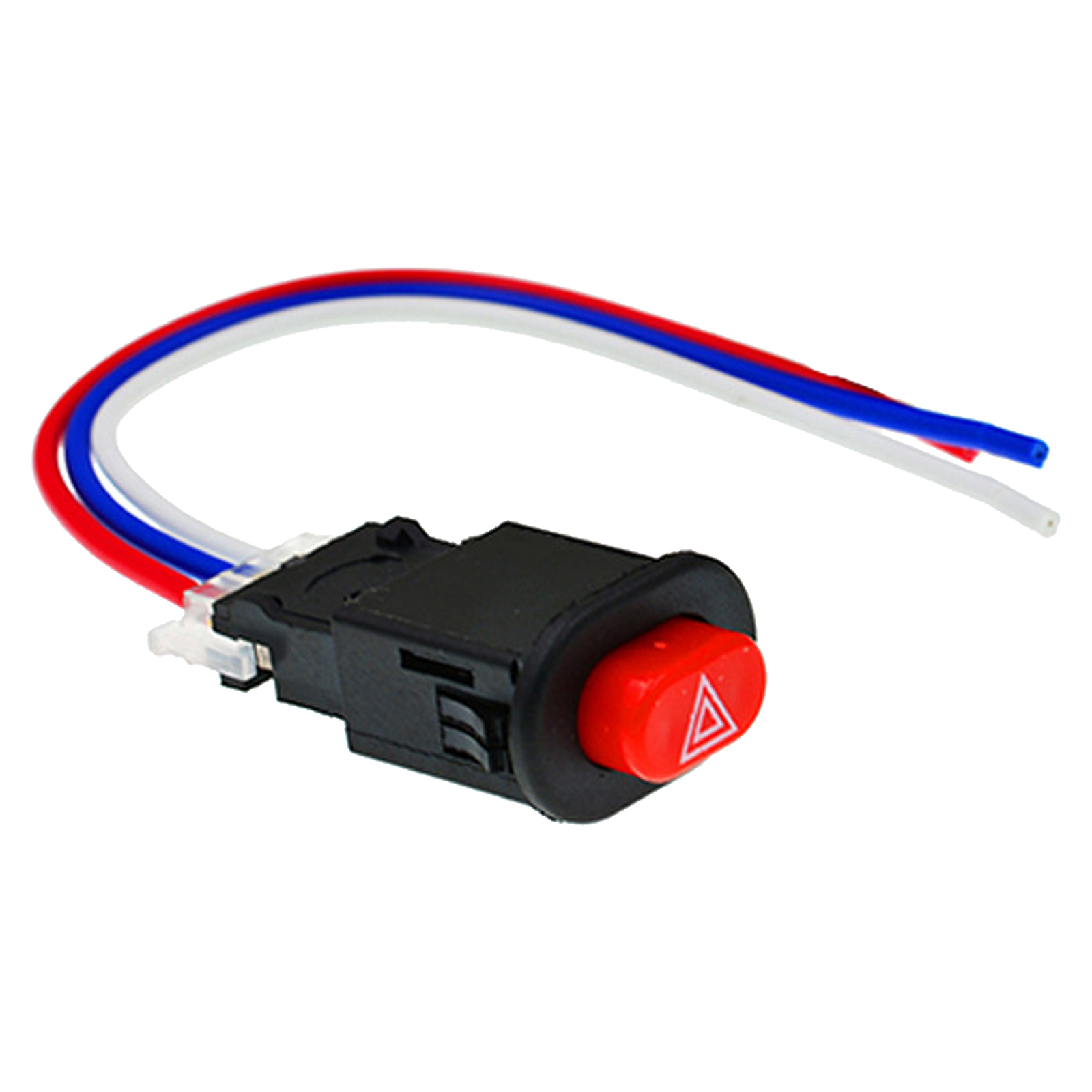 Botón Interruptor Switch Intermitentes para Moto Auto 12v Universal