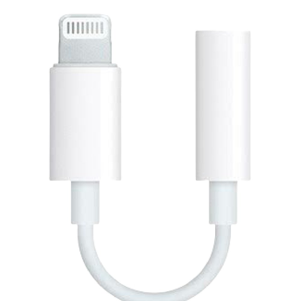 Cable Adaptador Apple Lightning a 3.5 mm Blanco - Mobo