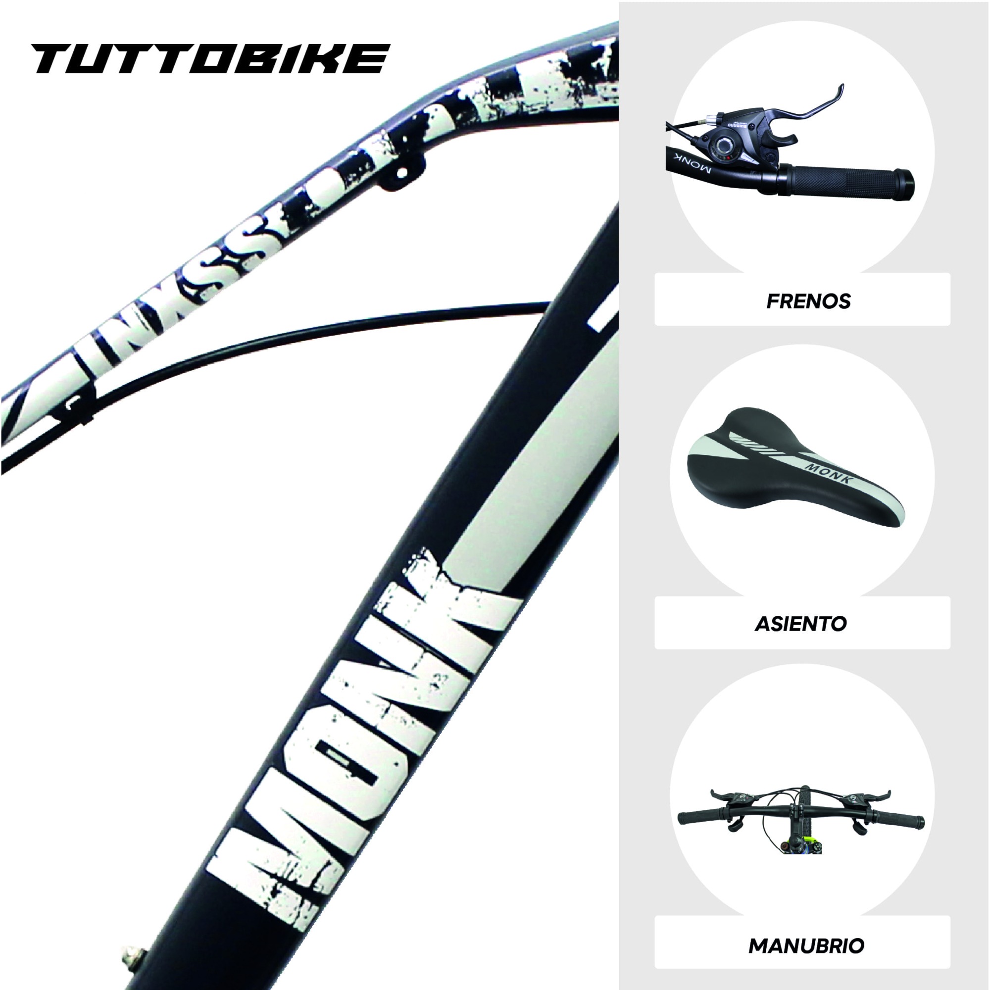 Bicicleta Montaña Rodada 29 21 Velocidades Monk Inxss