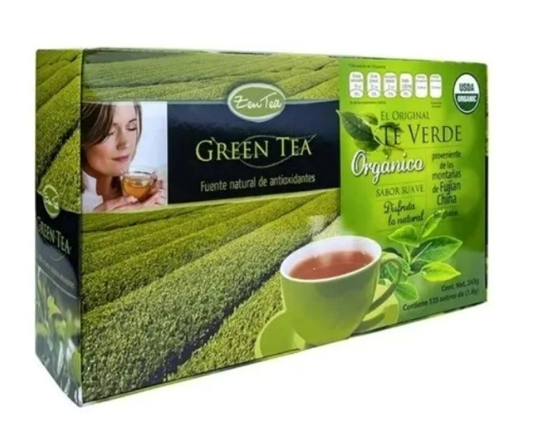 Te Verde Organico De Alta Montaña Zen Tea Con 135 Sobres