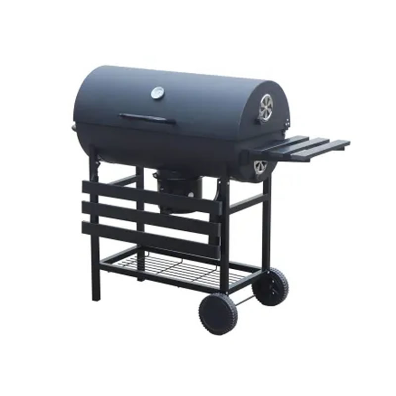 Asador De Carbón Tipo Barril Con Llantas Importado SK30A SMS