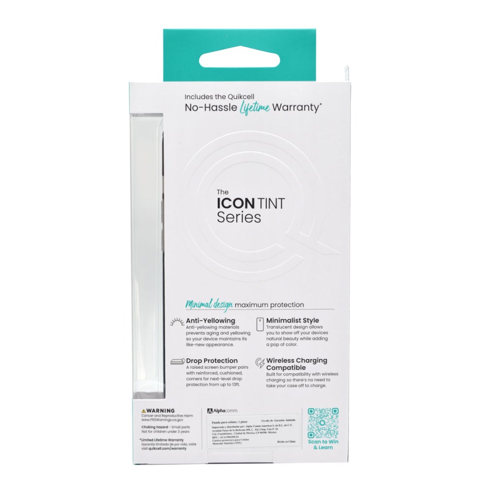 QUIKCELL FUNDA PARA IPHONE 13 HUMO