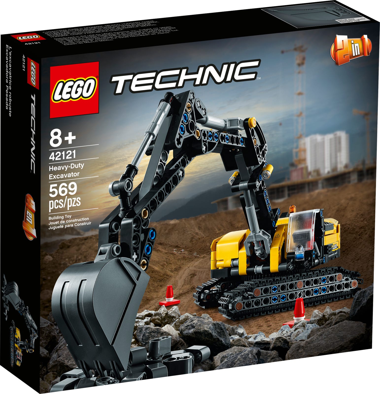 Lego 42121 Excavadora Pesada