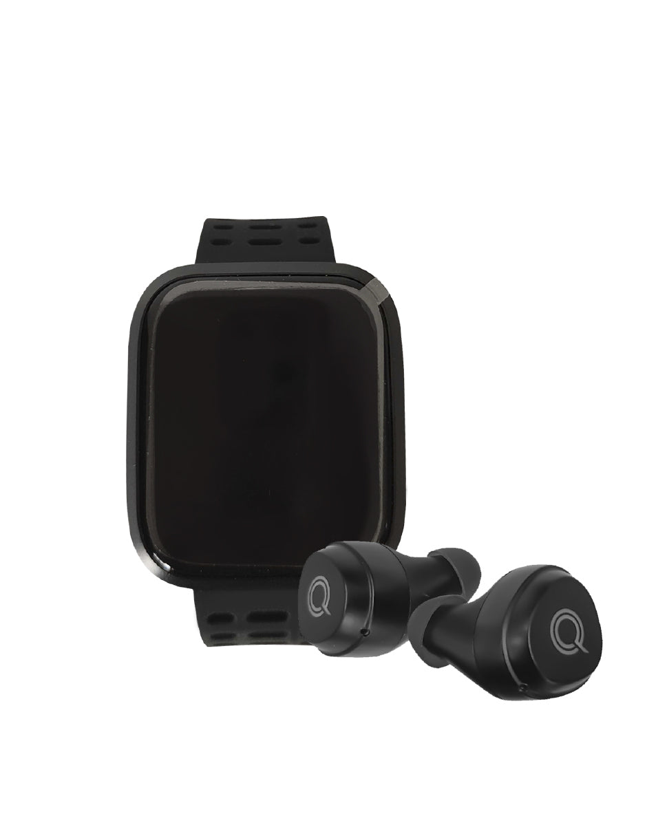 QUIKCELL BUNDLE SMARTWATCH CON EARBUDS