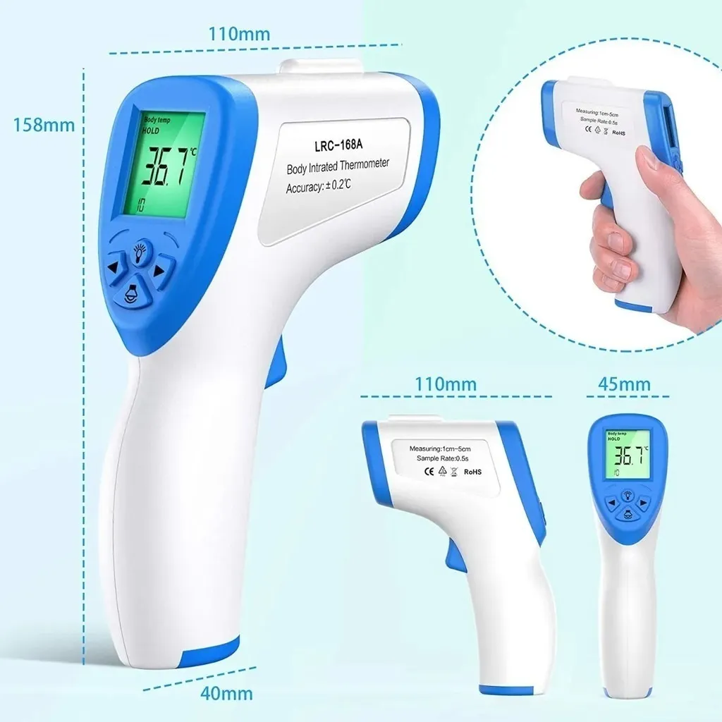 Termómetro Infrarrojo Digital | Frente Y Corporal Uso Médico