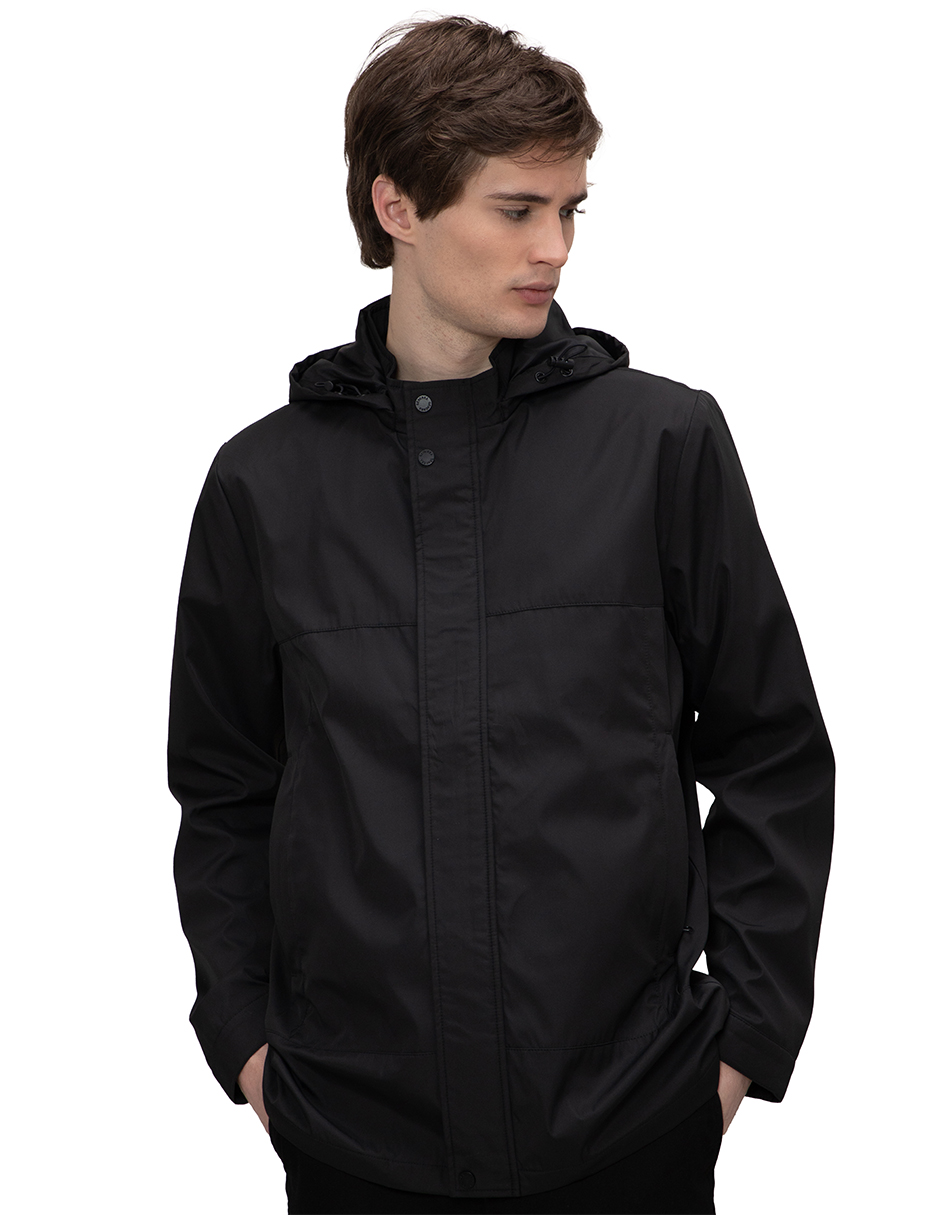 Chamarra Tipo Parka Capucha Desmontable 218404 Generra