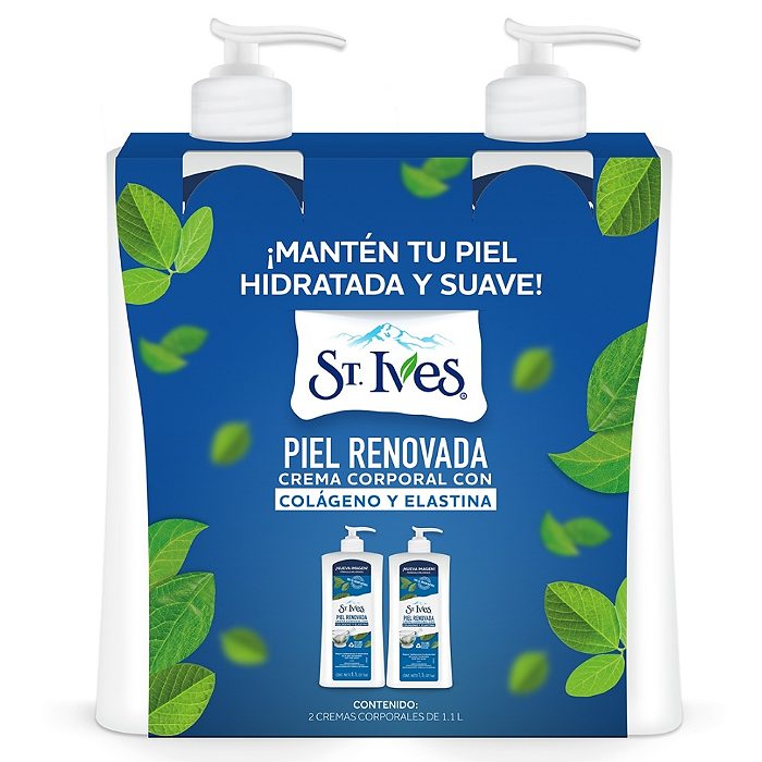 St. Ives Crema Corporal 2 pzas de 1.1 L