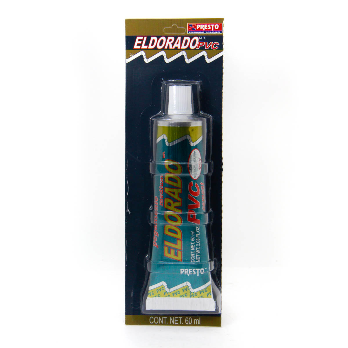 pegamento para tuberia sanitaria-PVC el dorado tubo de 60 ml