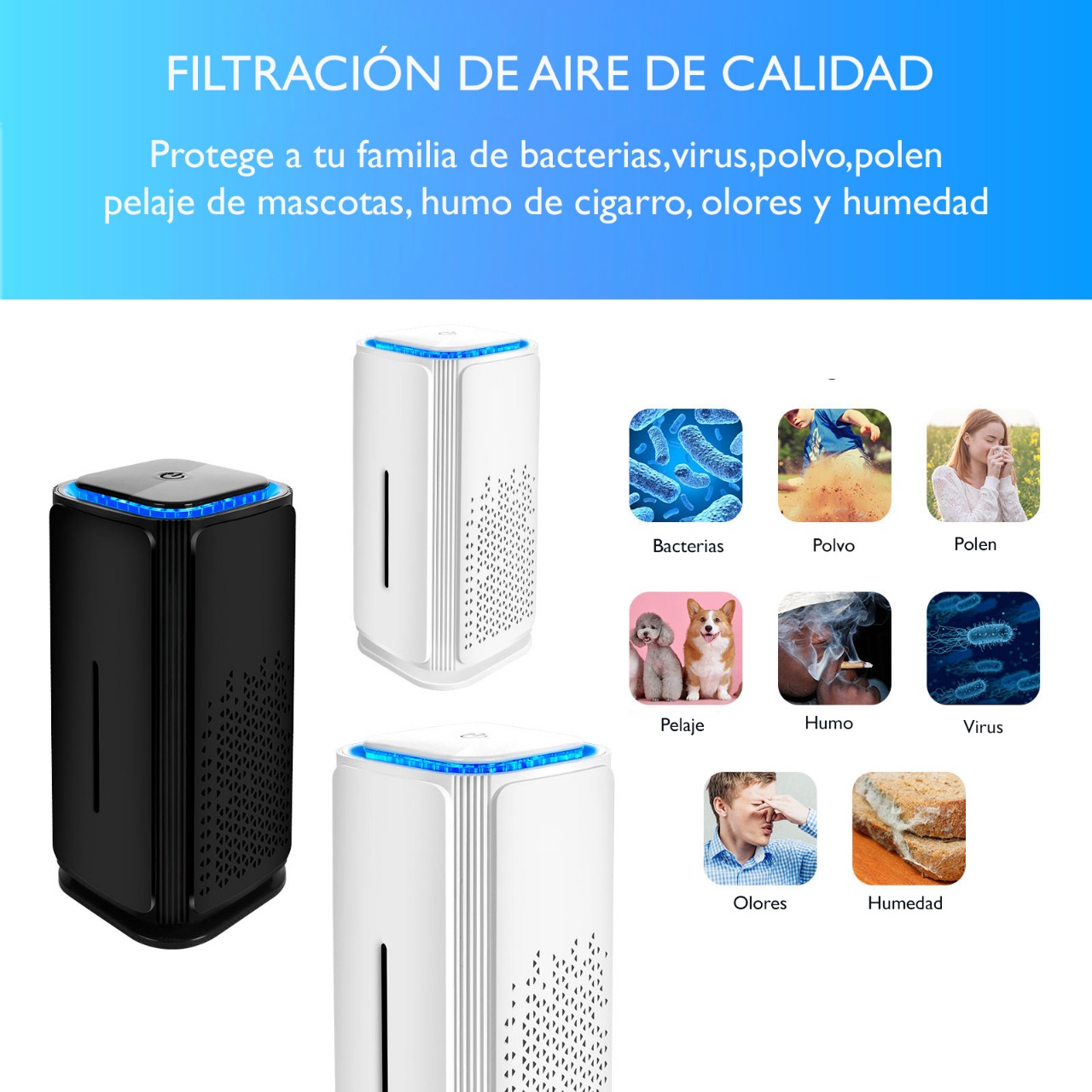 Purificador De Aire Personal