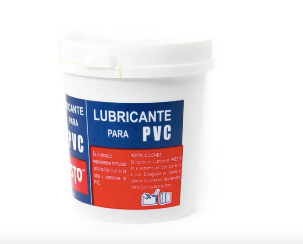 Lubricante Para Tubería Pvc Con Empaque- Pvc Presto 1 Kg