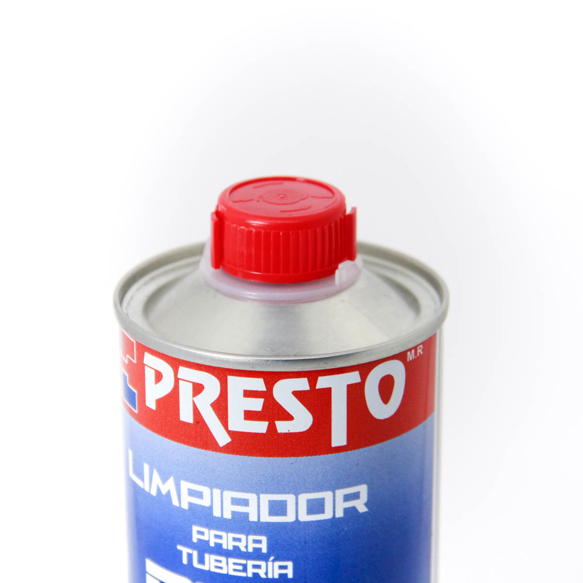 limpiador para tuberia PVC- limpiador presto lata de 500 ml