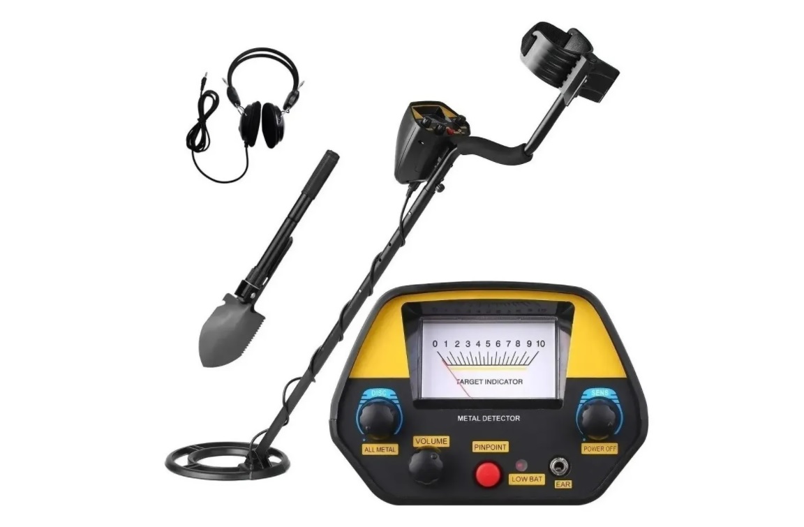 Detector De Metal Subterráneos Con Auricular Encuentra Oro