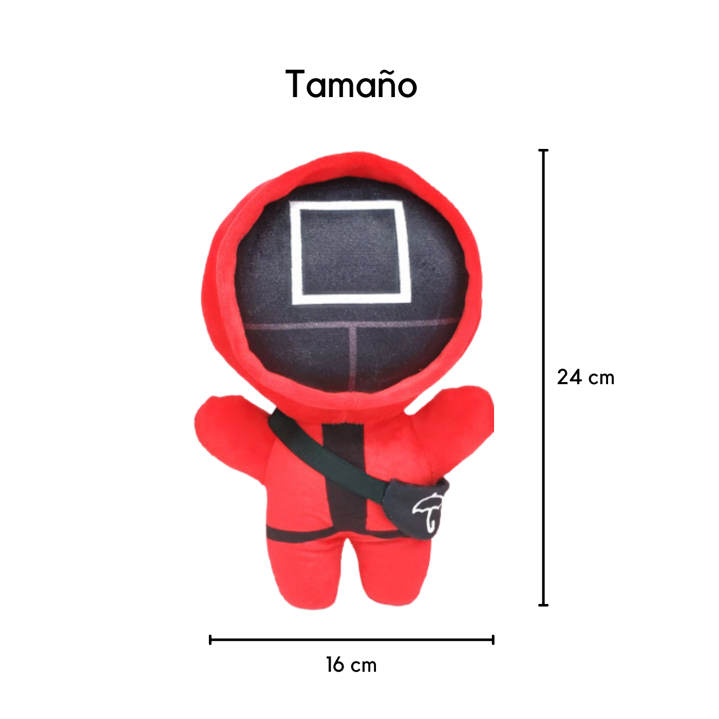 Peluches del Juego del Calamar Pack 3 piezas