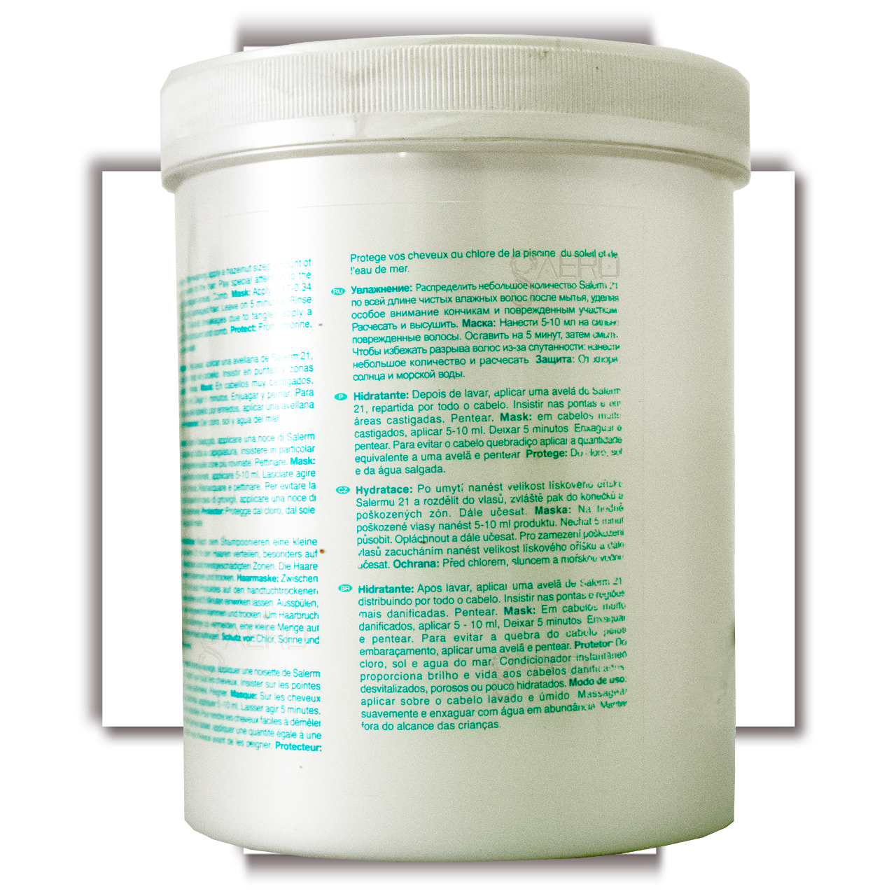 Tratamiento Super Hidratante Salerm 21 B5 Silk Protein