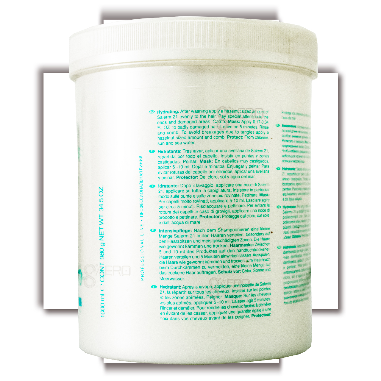 Tratamiento Super Hidratante Salerm 21 B5 Silk Protein