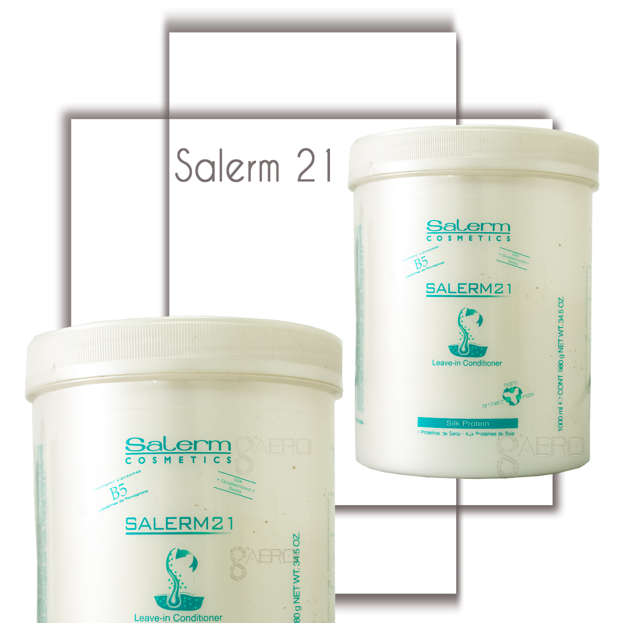 Tratamiento Super Hidratante Salerm 21 B5 Silk Protein
