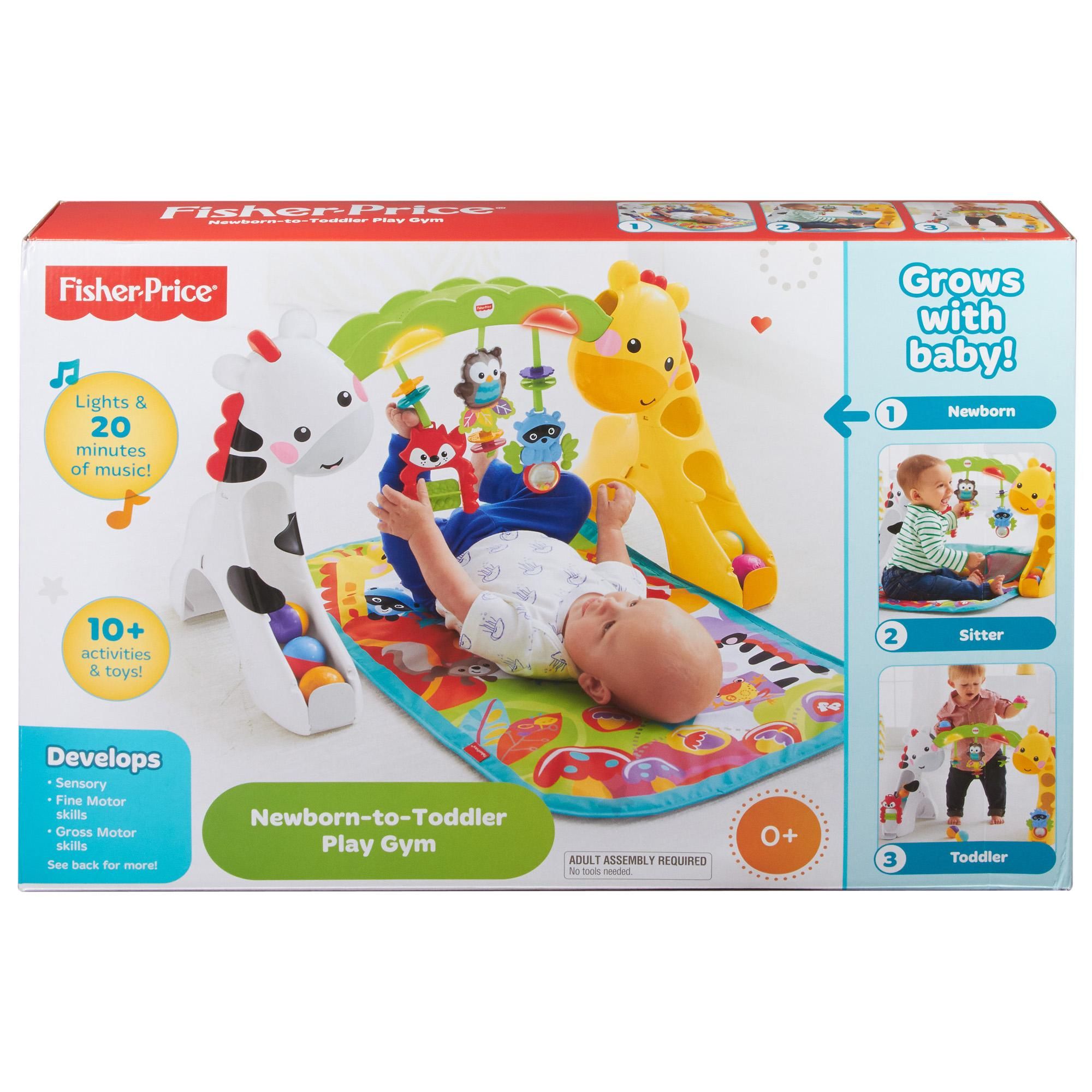 Gimnasio Fisher - Price Deluxe Kick & Play Piano Gym Verde