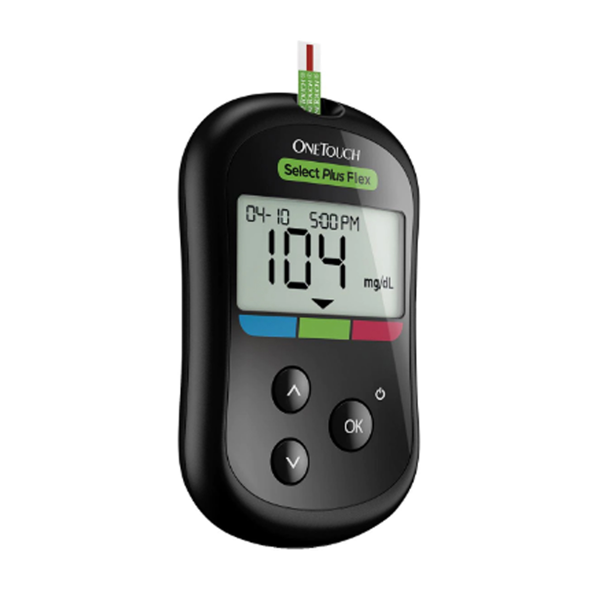 Medidor de Glucosa Select Plus Flex+Tiras+Lancetas Onetouch CST 670269