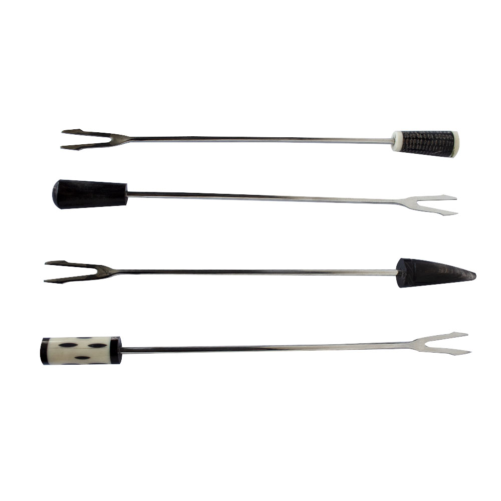 Palillos para FONDUE 4 colores SAPHARY Brang