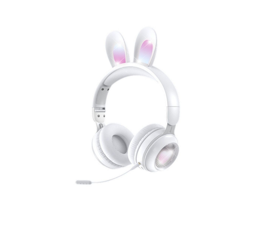 AUDIFONOS DIADEMA OREJAS DE CONEJO LITOY KE-01