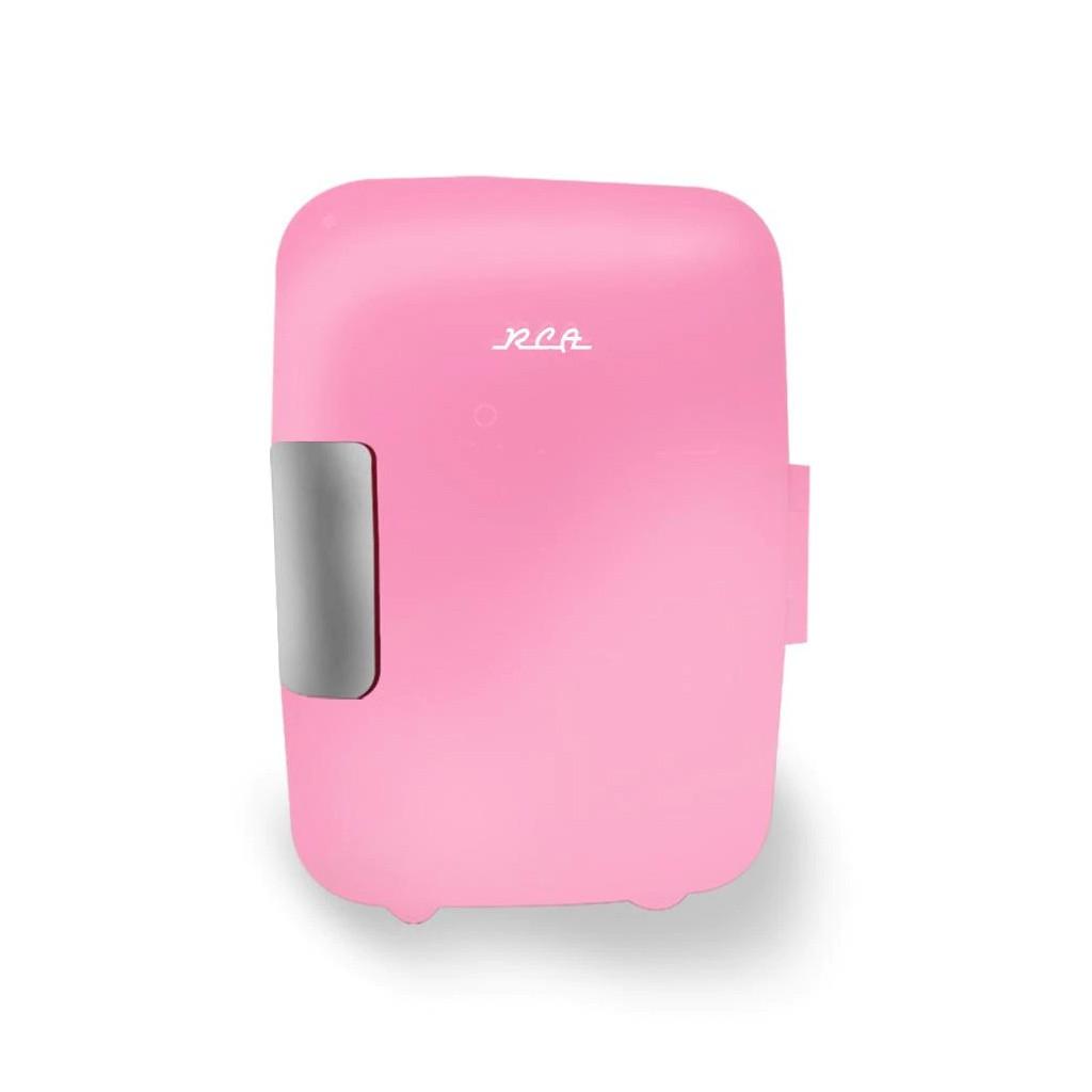 Mini refrigerador rosa rca