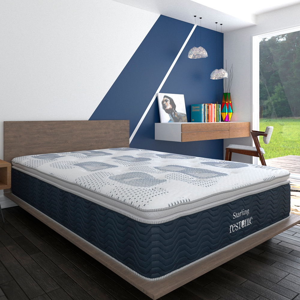 Colchón Queen Size Hyper Restonic Ortopédico