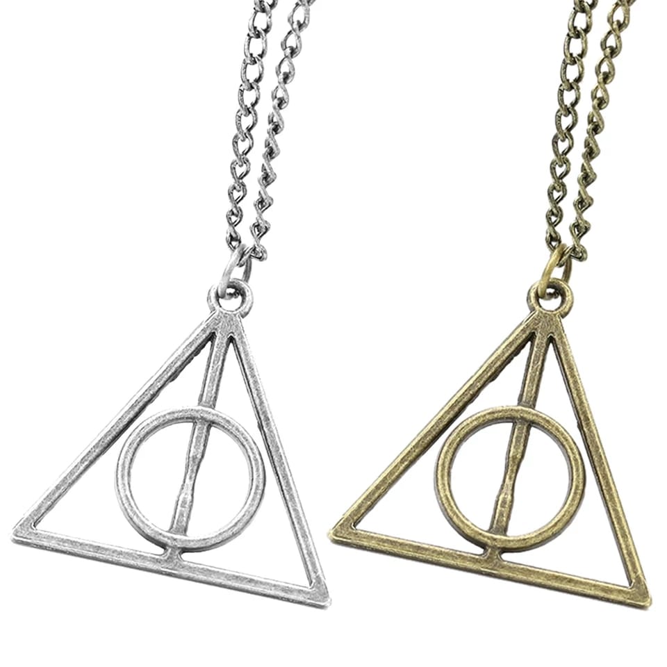 Set Harry Potter collar y pendientes reliquias