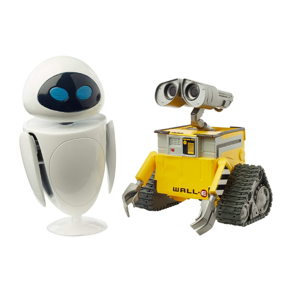 Disney Pixar Wall-e Y Eva Articuladas | Original