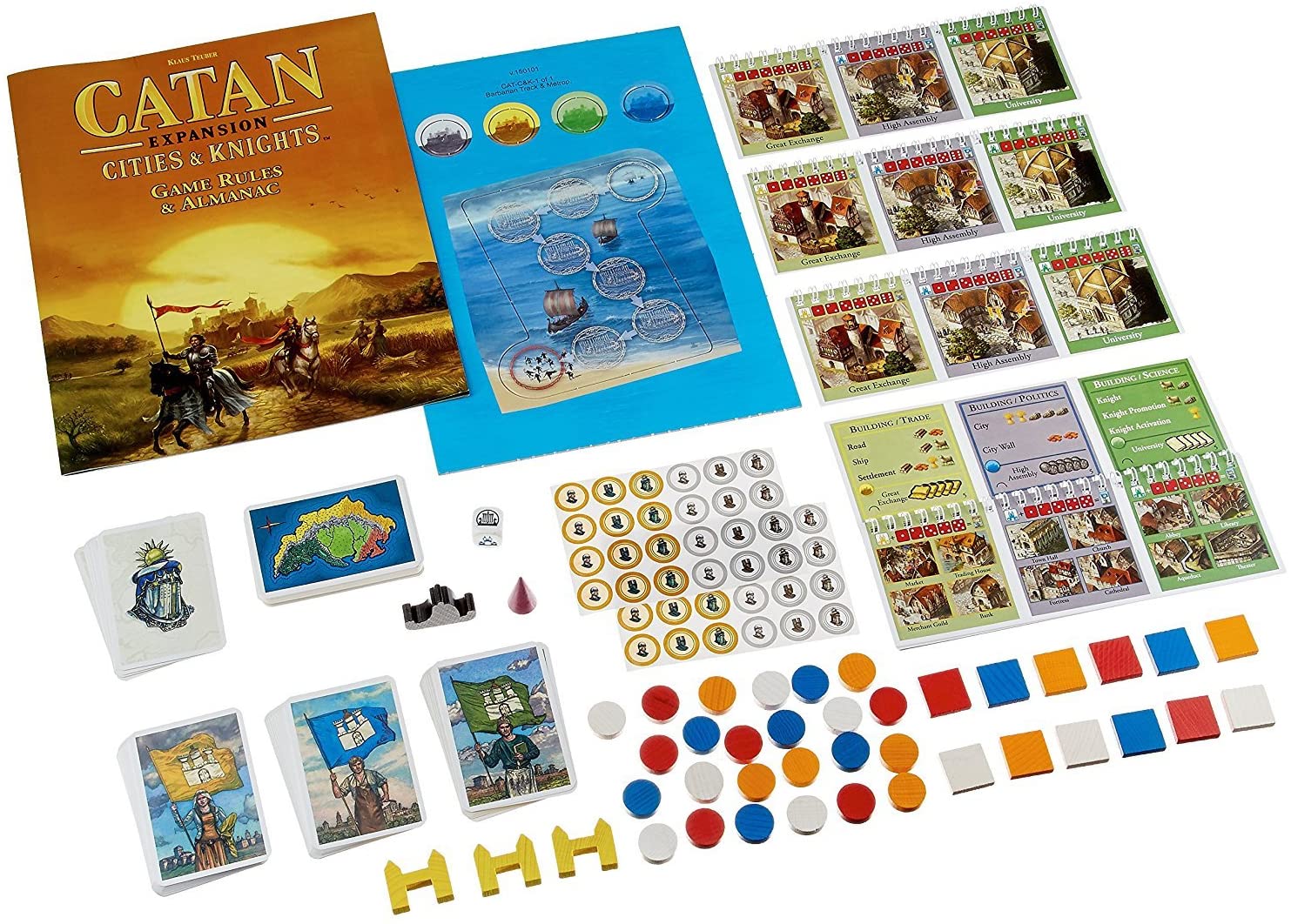 CATAN Cities & Knights 5 - 6 Jugadores Ampliacion