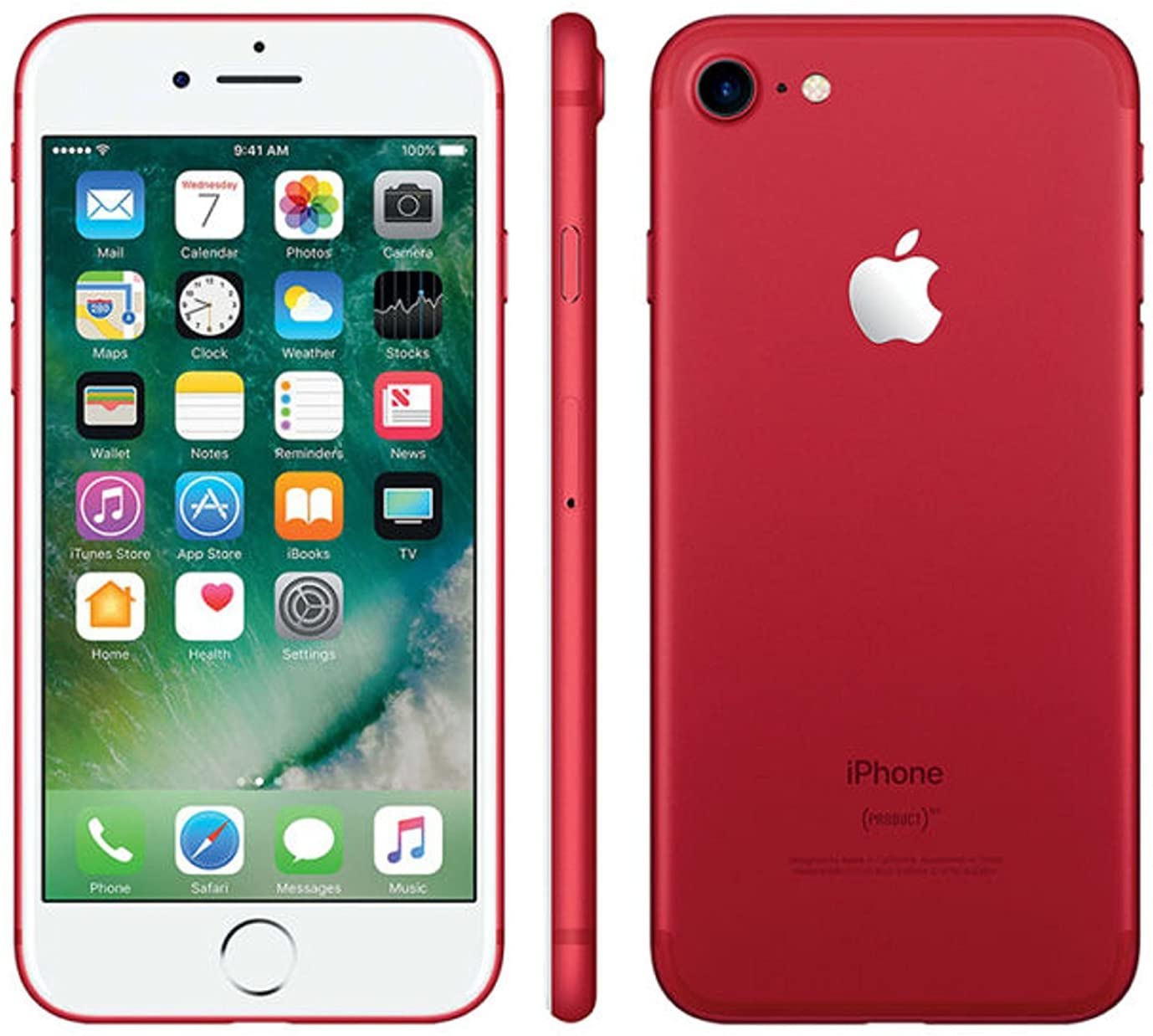 Apple Iphone 7 128gb ROJO REACONDICIONADO Tipo A