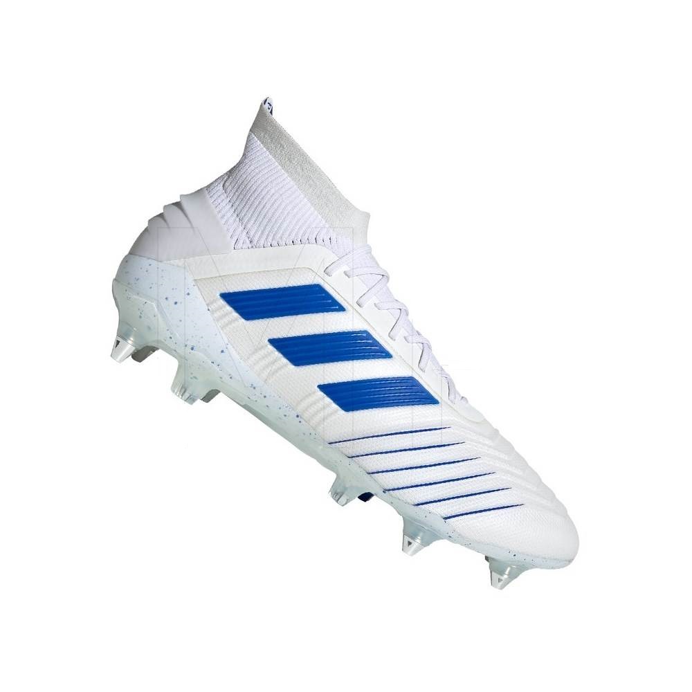 Zapatos Adidas Predator 19.1 SG (Aluminio) Blanco D98055