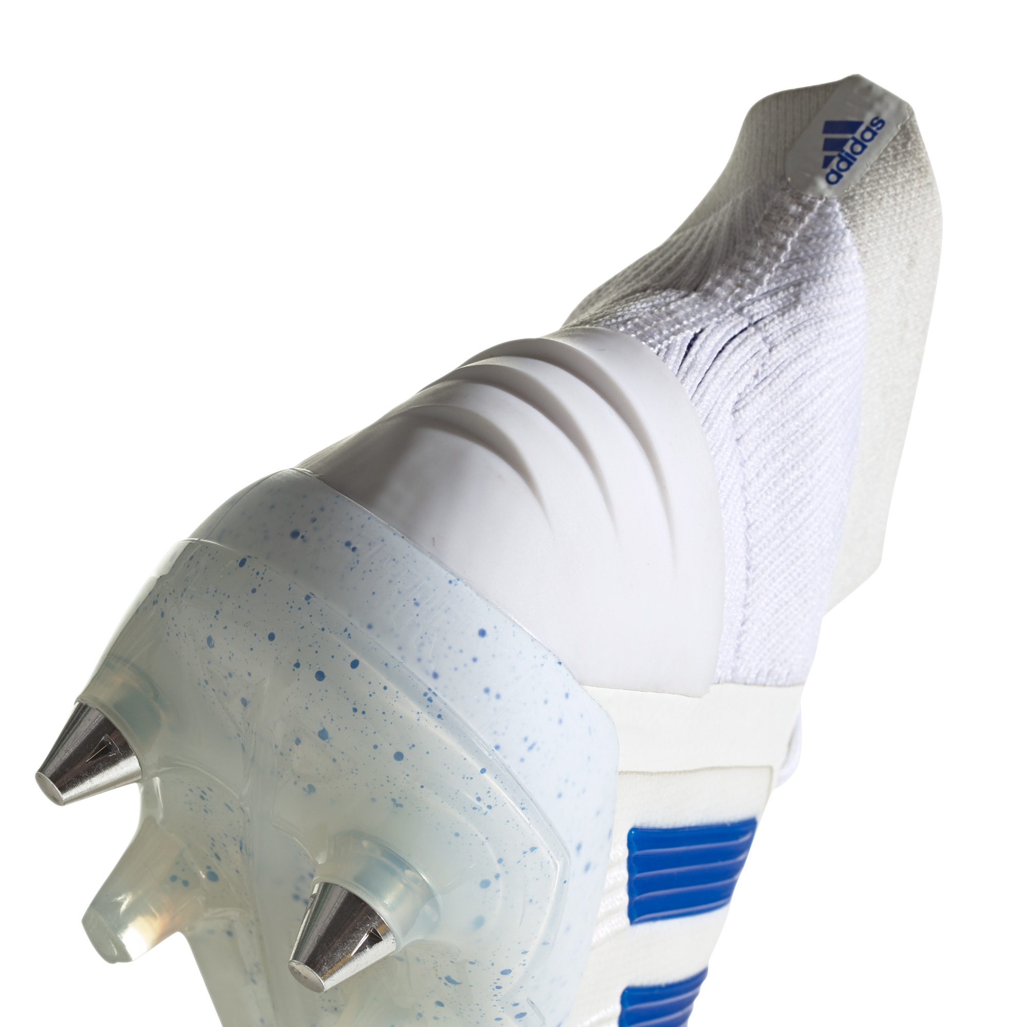 Zapatos Adidas Predator 19.1 SG Aluminio Blanco D98055