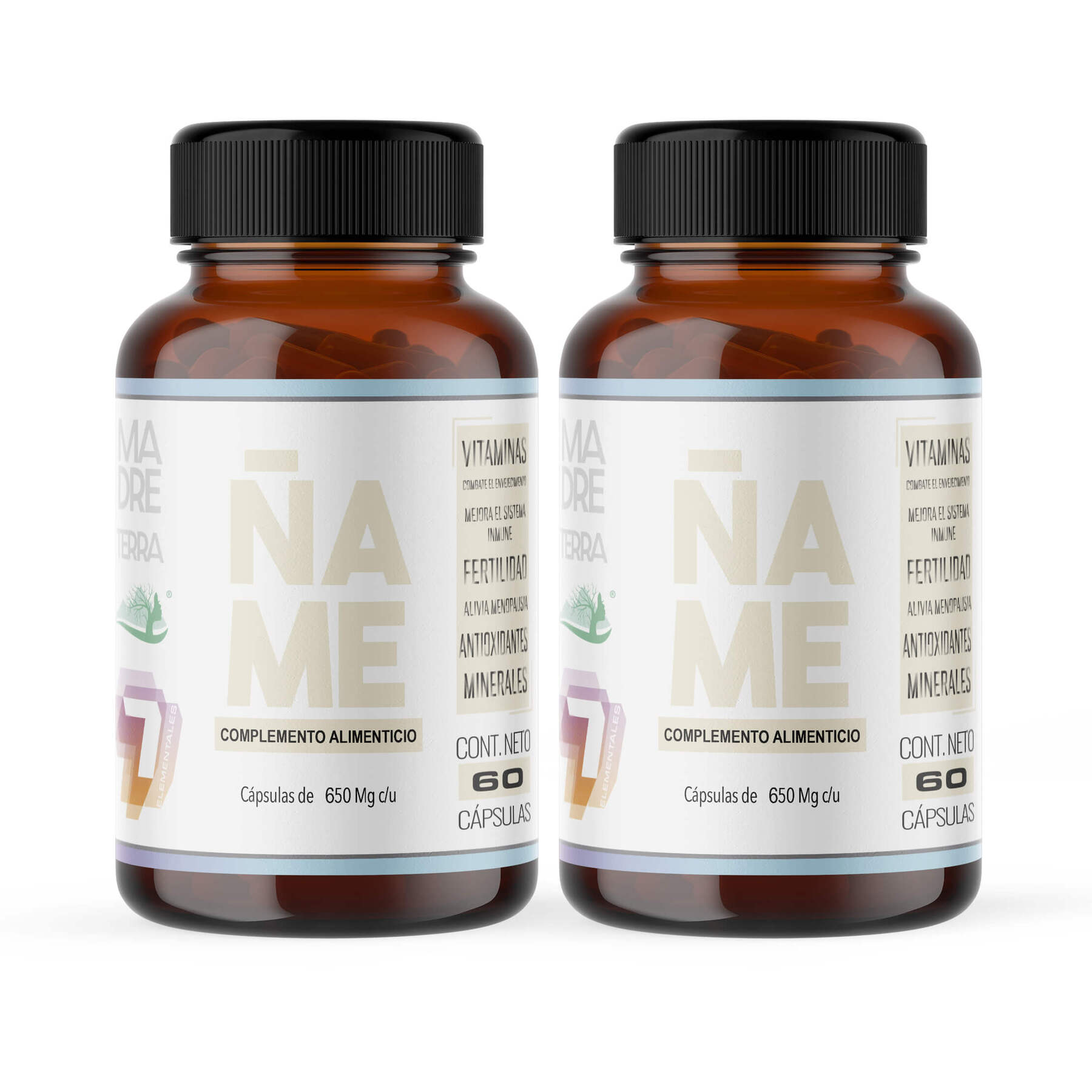 Ñame Natural Orgánico 2 Pzas