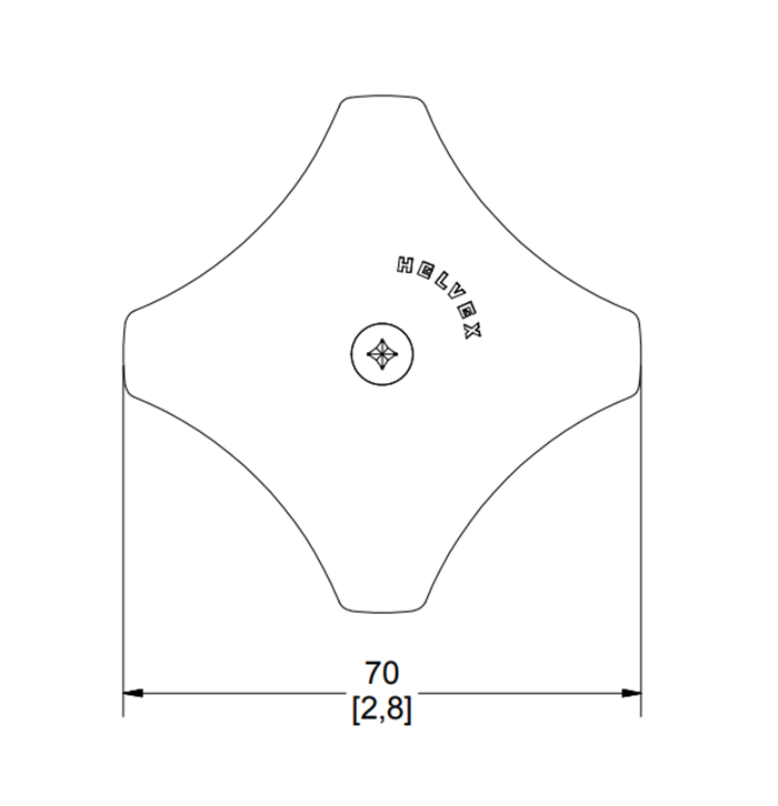 Juego De Manerales Grandes Triton C-12 Helvex