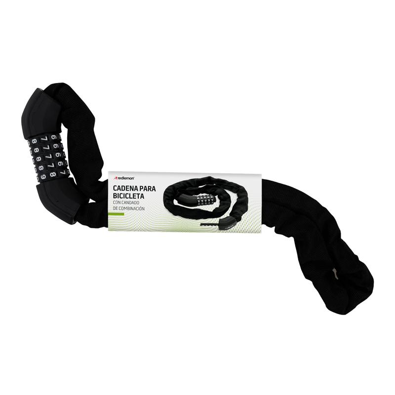 Candado de Combinación para Bicicleta Resistente al Agua (99 cm) Redlemon