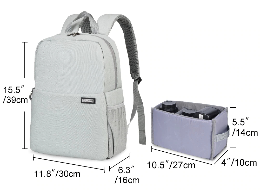 Mochila Profesional Para Cámara Dslr Gran Diseño, Resistente