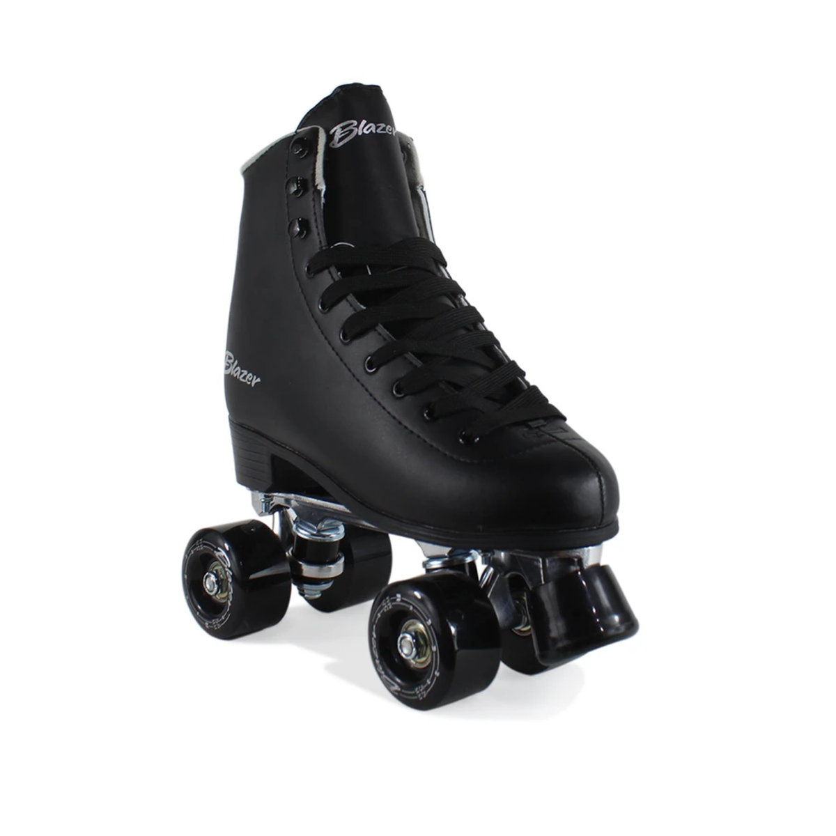 Patines Roller De 4 Ruedas Doble Fila Para Mujer Con Led Talla 40, Negro