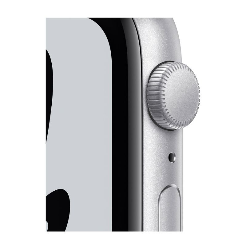 Apple Watch Nike SE 44mm Caja de aluminio Correa Nike Blanca - Plata