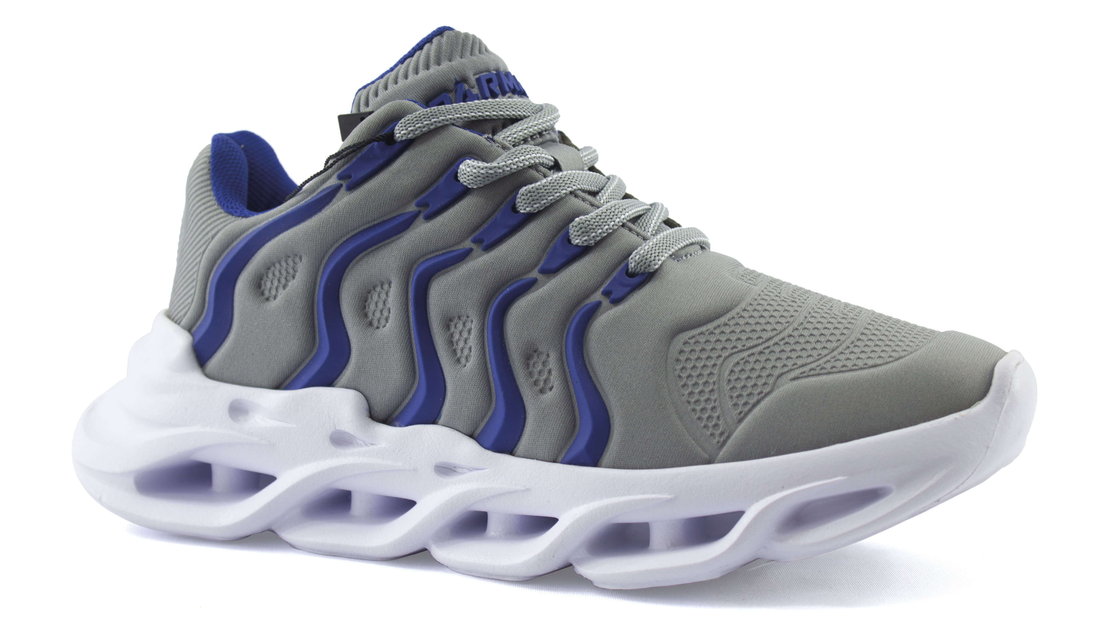 Tenis Parmax Para Hombre Color Gris Azul