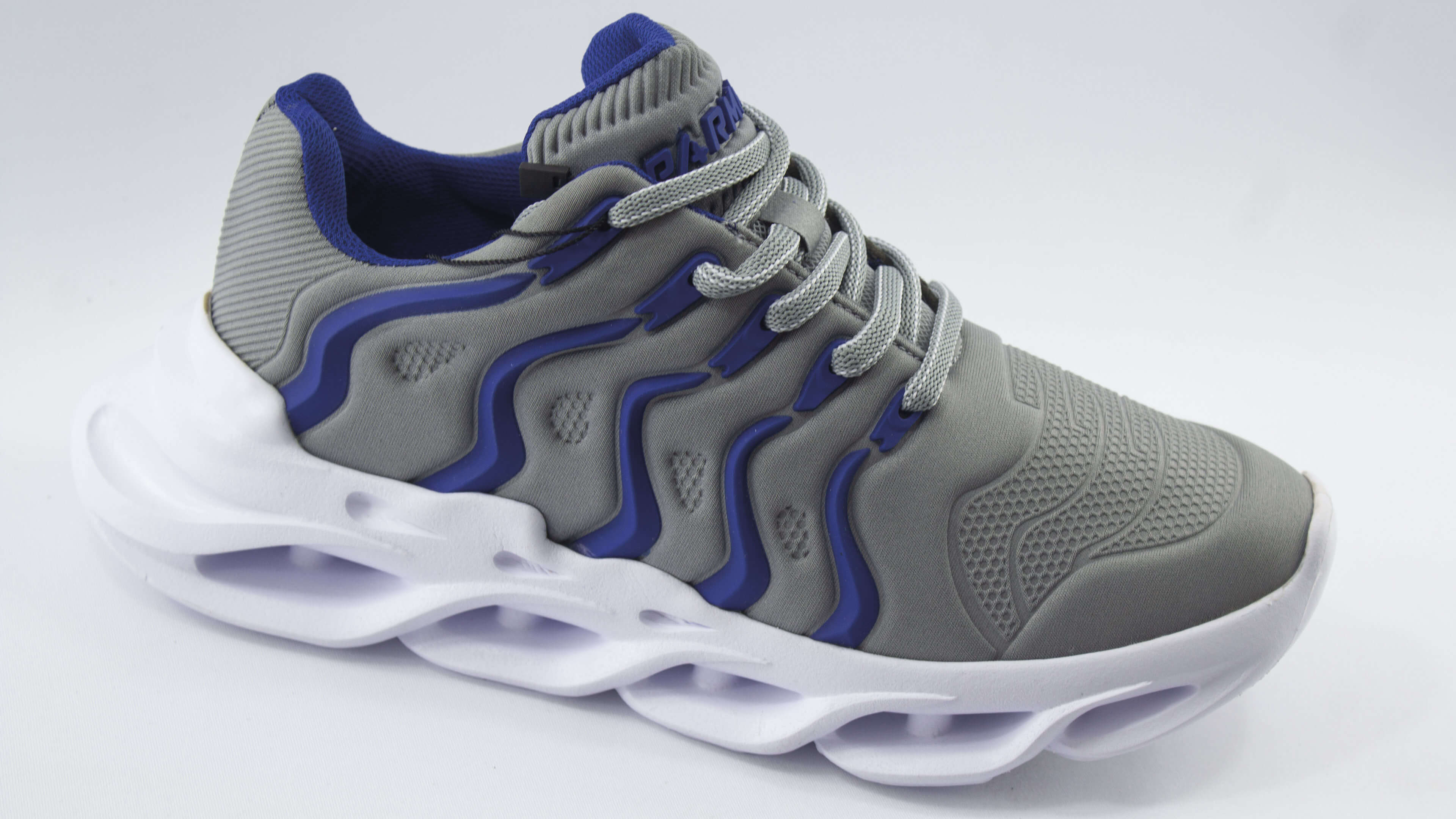 Tenis Parmax Para Hombre Color Gris Azul