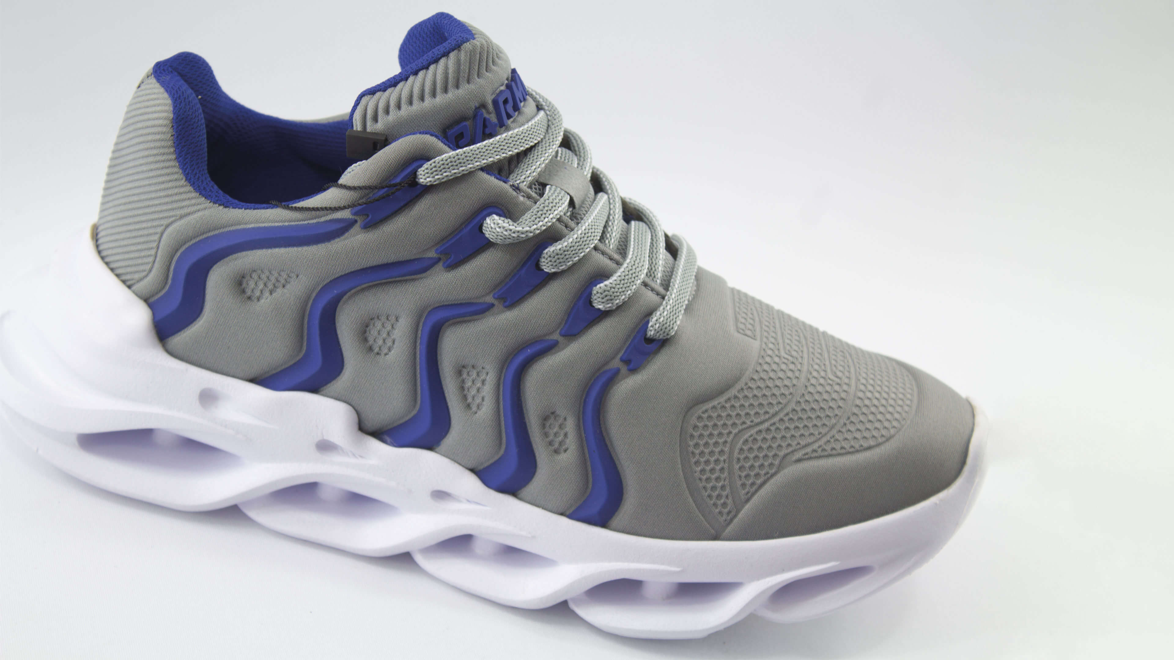 Tenis Parmax Para Hombre Color Gris Azul