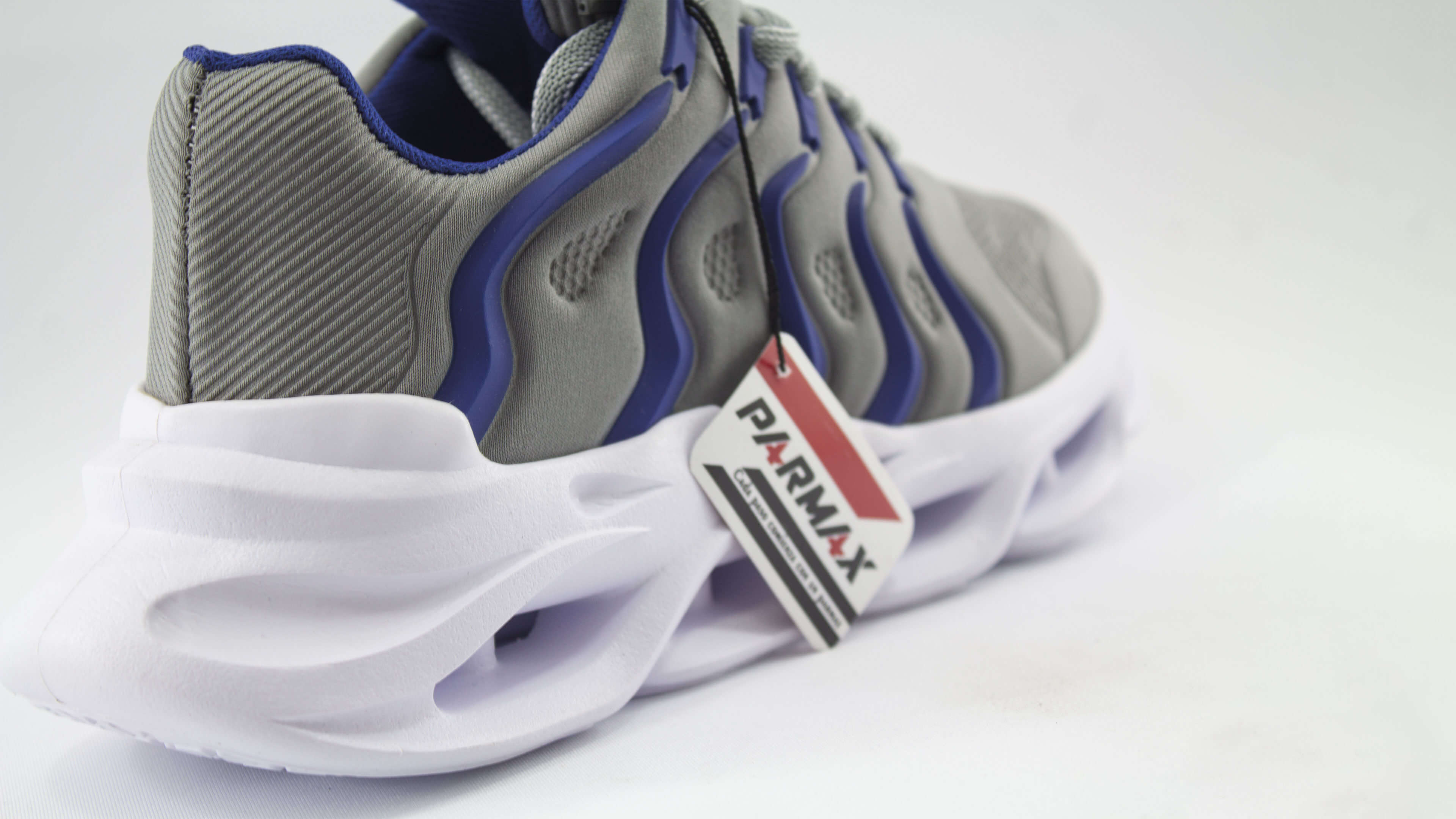 Tenis Parmax Para Hombre Color Gris Azul