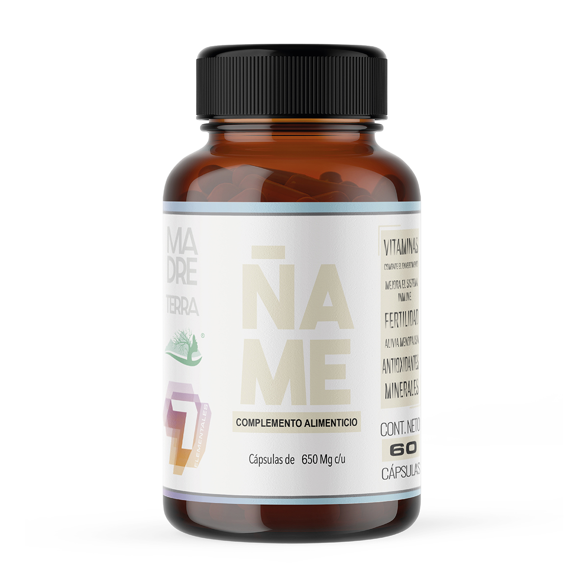 Ñame Natural Orgánico 3 Pzas