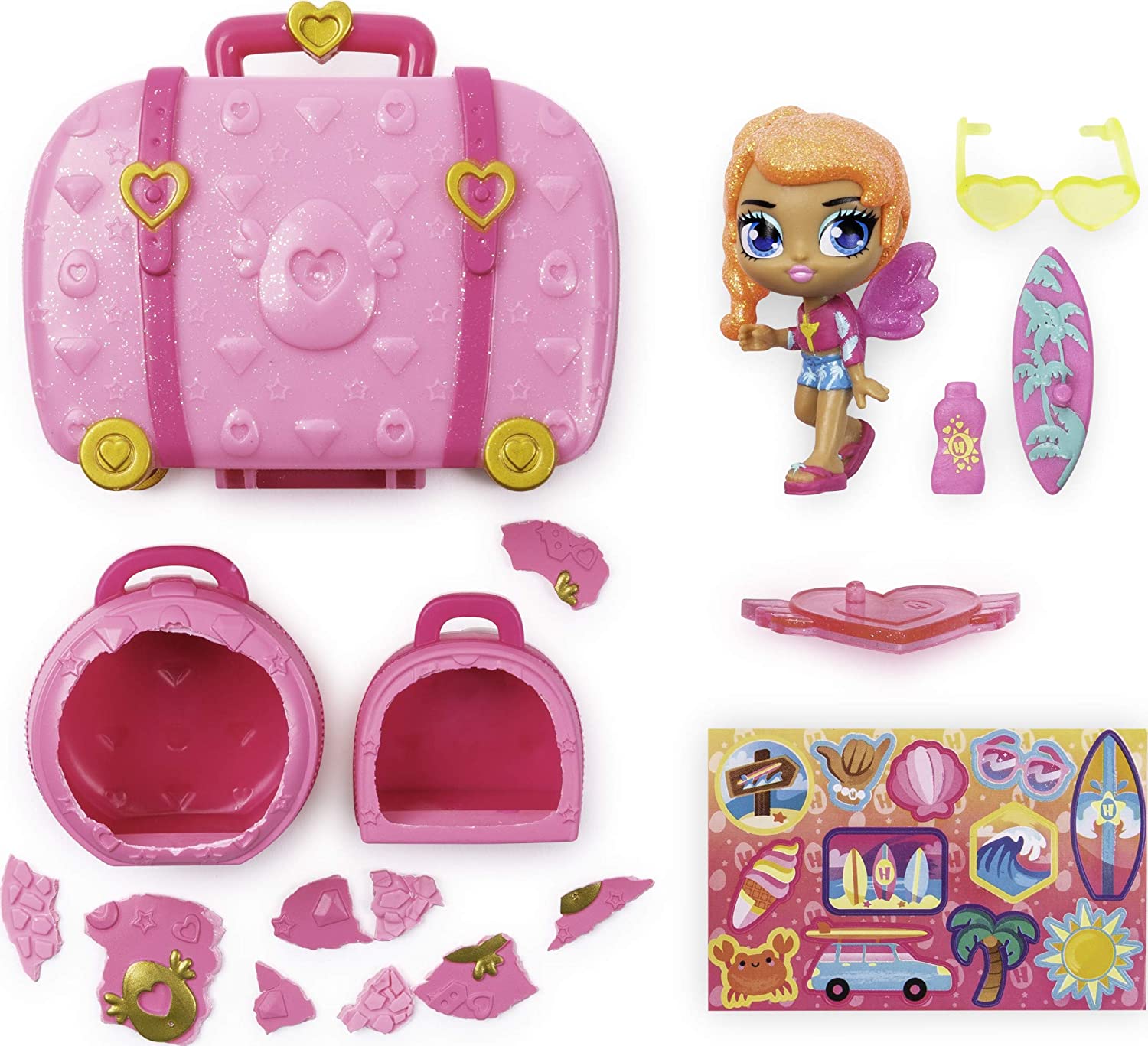  Hatchimals Pixies De Vacaciones Vacay Style Rosa Spin Master