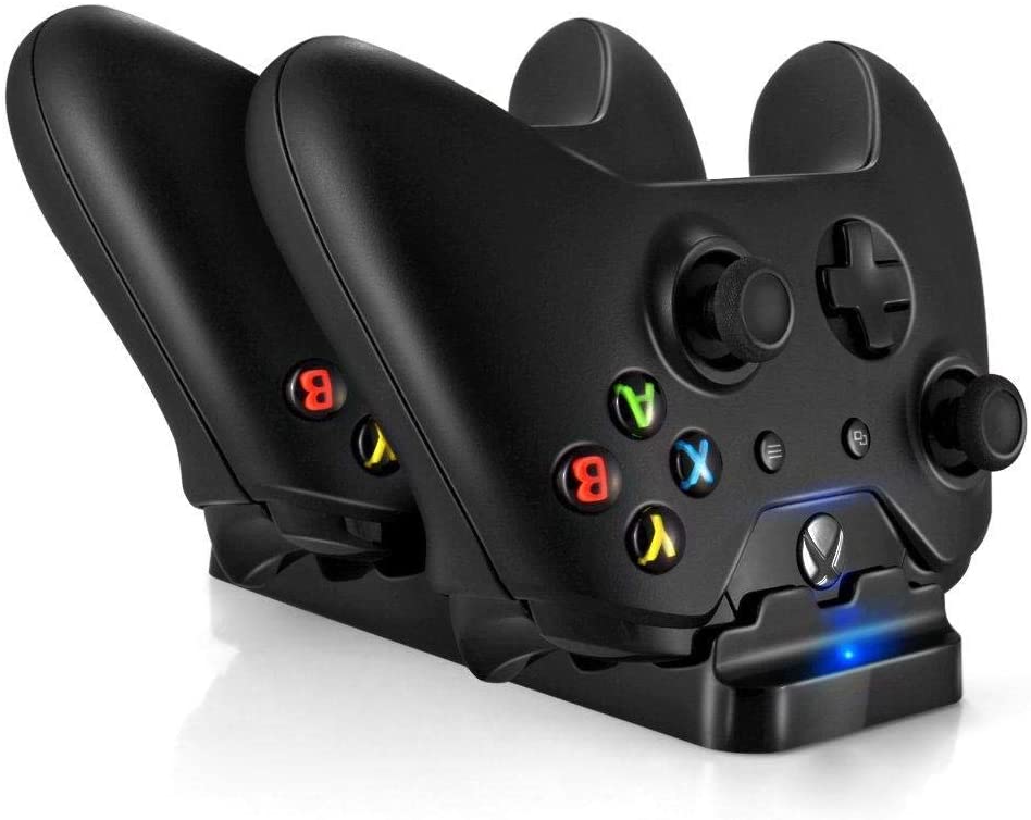 Xbox One S Kit Carga Juega Dual Compatible Con Xbox One (Negra)