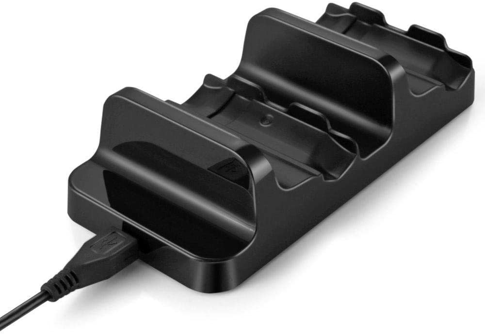 Xbox One S Kit Carga Juega Dual Compatible Con Xbox One (Negra)