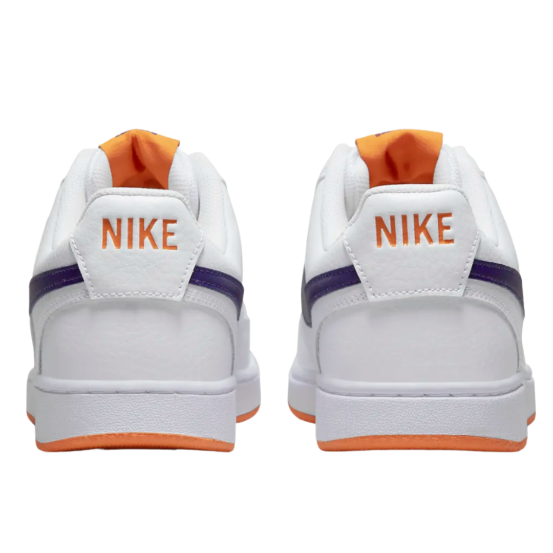 Nike Court Vision Low Blanco Naranja Para Hombre 