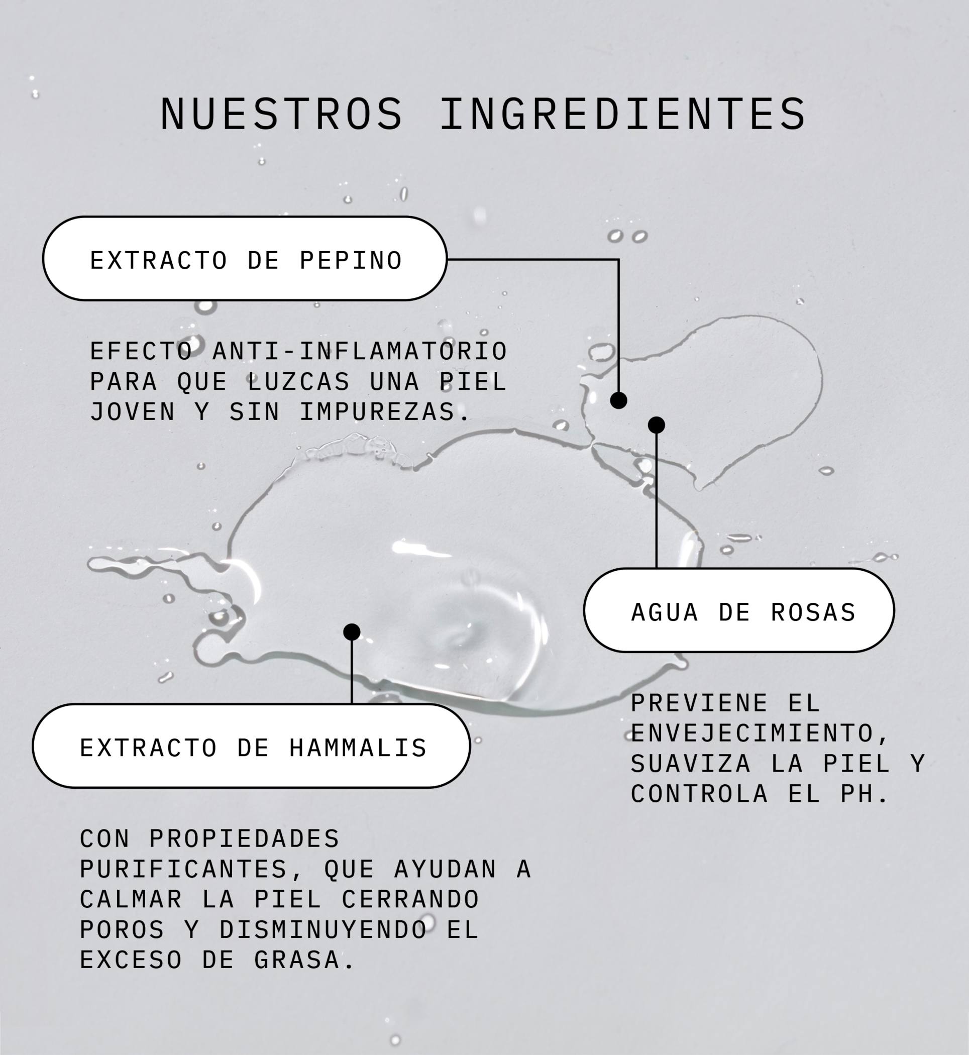 Tonificador Facial Happy People Skin 240ml Productos Belleza