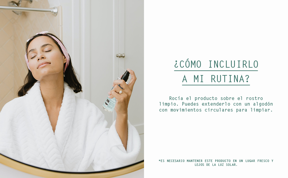 Tonificador Facial Happy People Skin 240ml Productos Belleza